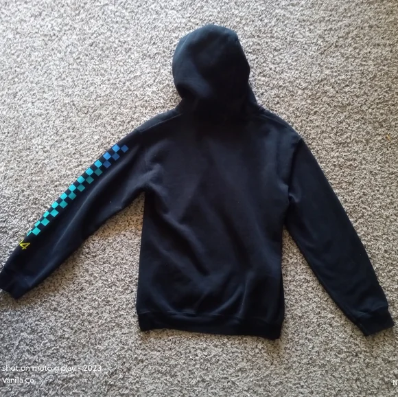 Sony PlayStation Women's Japan 1994 Hoodie Pull Over Black Size Medium / Small - Picture 6 of 6